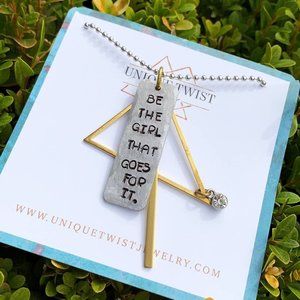 Be "That" Girl - hand crafted necklace